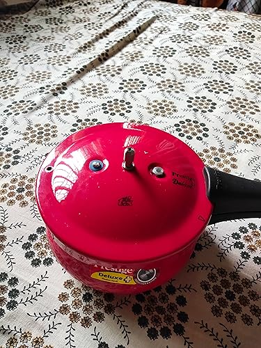 Prestige Deluxe Plus Aluminium Pressure Baby Handi 2 Litre - Red - Alternate View